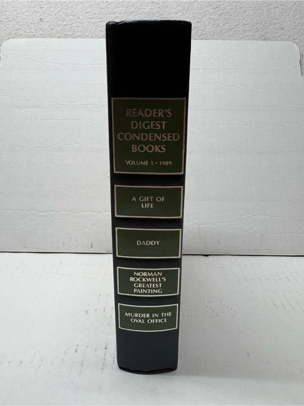 1989 Readers Digest Condensed Books Vol 1, 1st Edition
